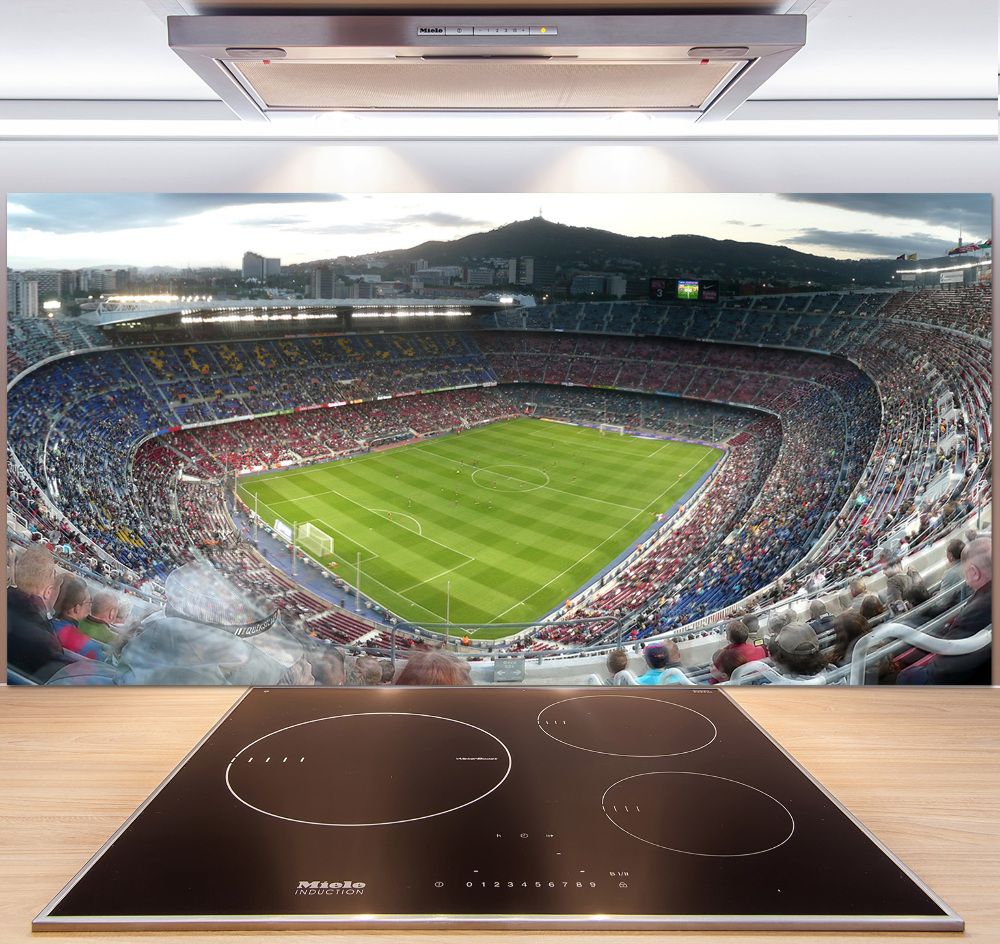 Cooker splashback Barcelona stadium