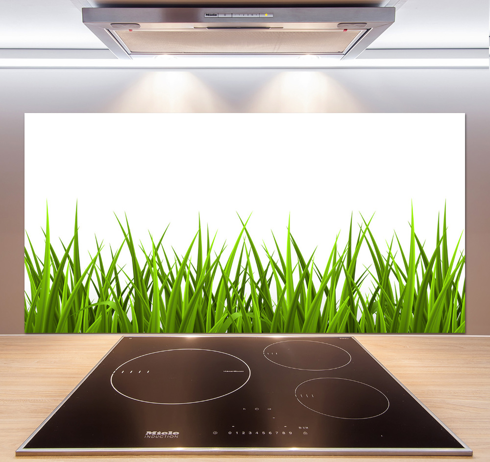 Kitchen wall panels Grass