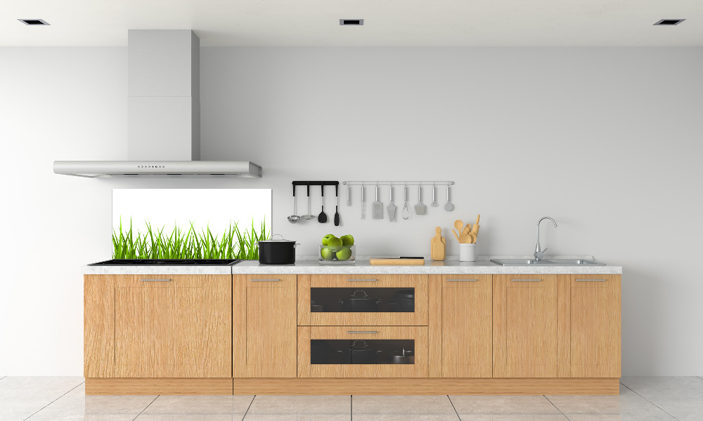 Kitchen wall panels Grass