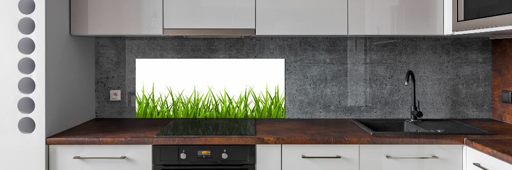 Kitchen wall panels Grass