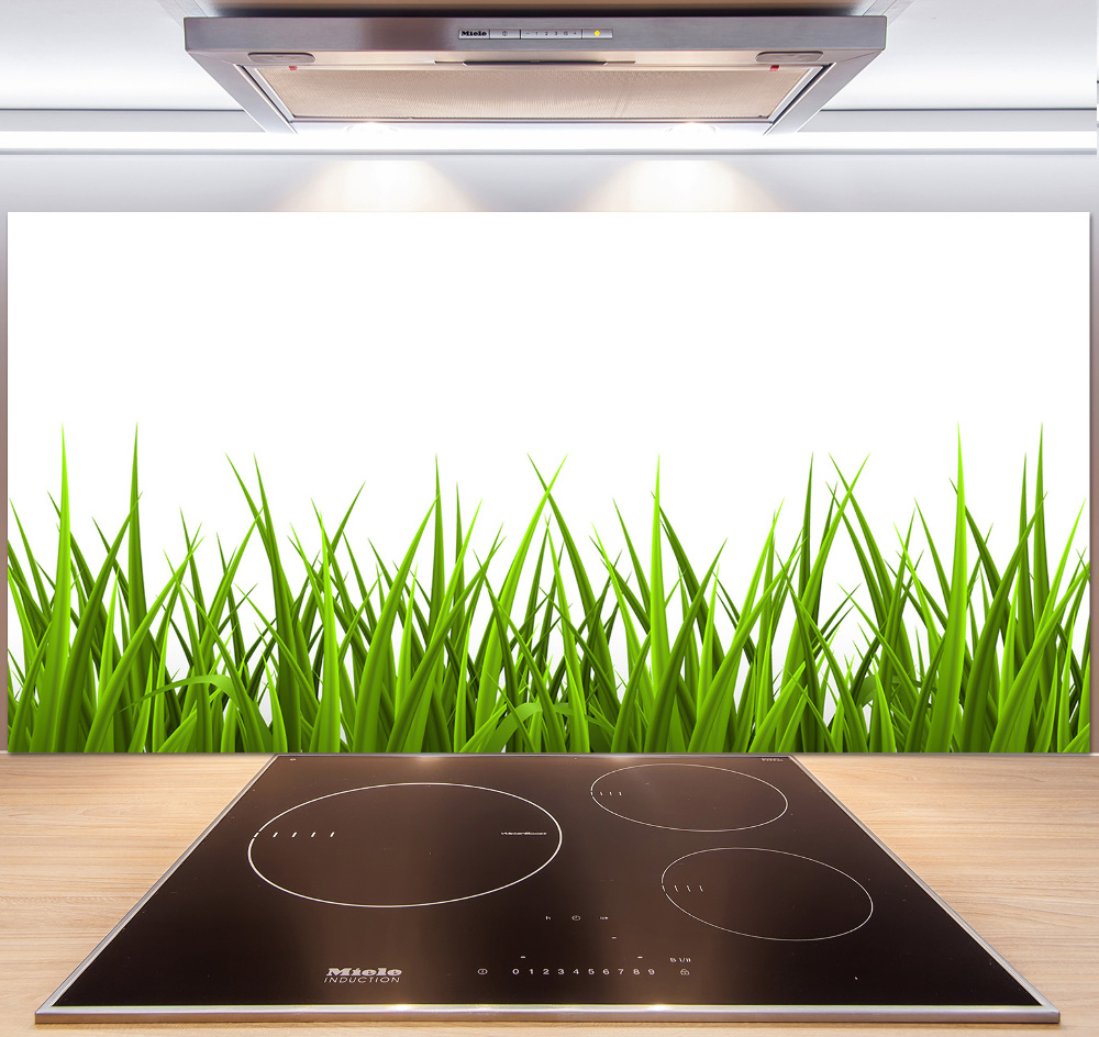 Kitchen wall panels Grass