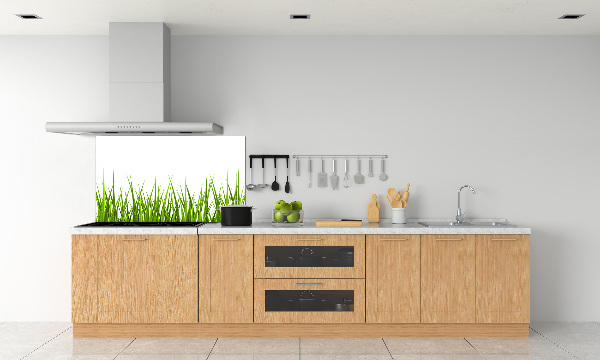 Kitchen wall panels Grass