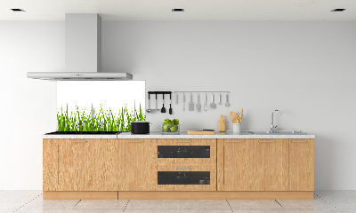 Kitchen wall panels Grass