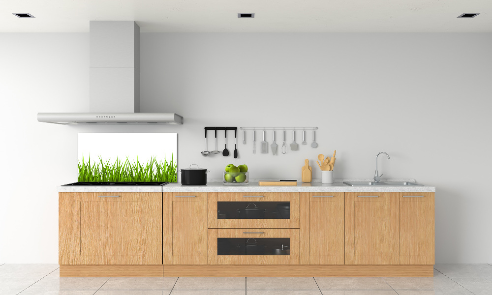 Kitchen wall panels Grass