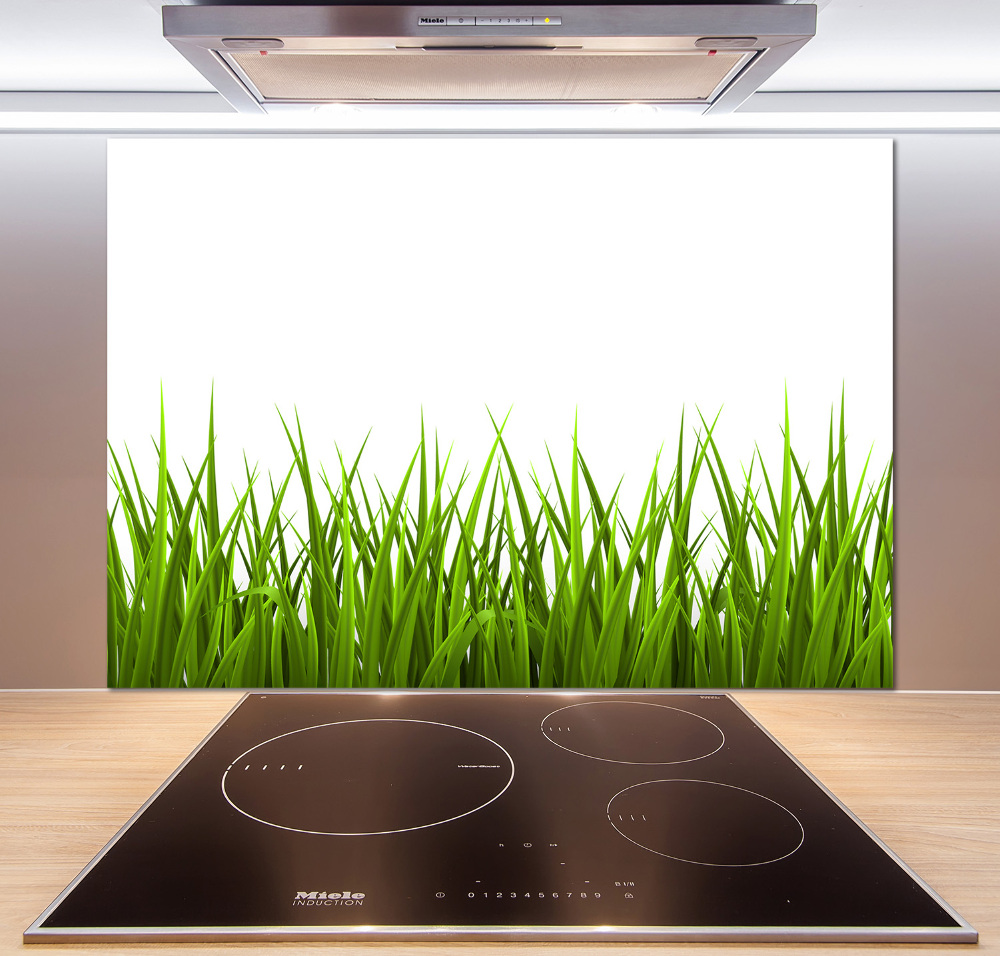 Kitchen wall panels Grass