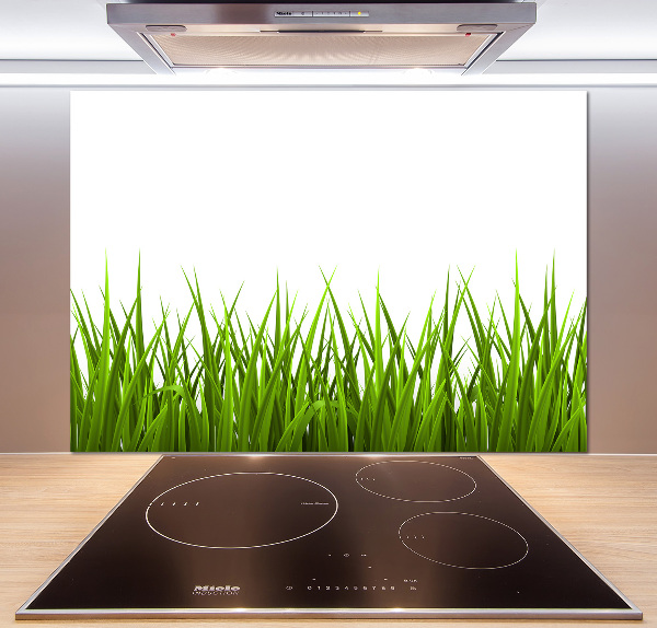 Kitchen wall panels Grass