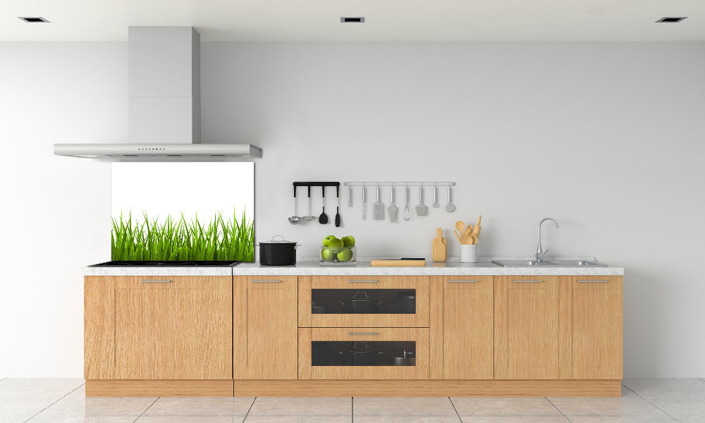 Kitchen wall panels Grass