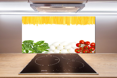 Cooker splashback Italian flag