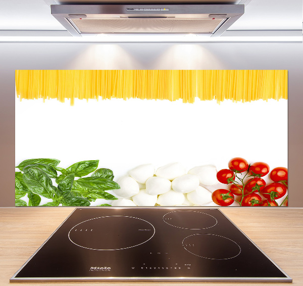 Cooker splashback Italian flag