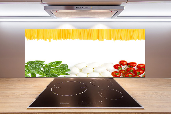 Cooker splashback Italian flag