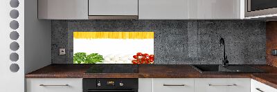 Cooker splashback Italian flag