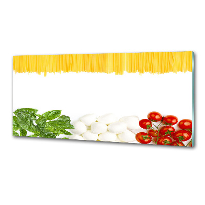 Cooker splashback Italian flag