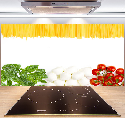 Cooker splashback Italian flag