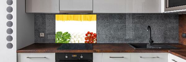 Cooker splashback Italian flag