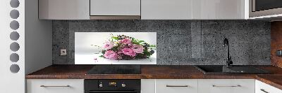 Hob splashback Bouquet of roses