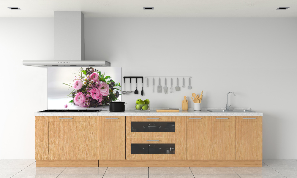 Hob splashback Bouquet of roses