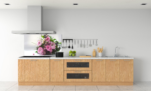 Hob splashback Bouquet of roses