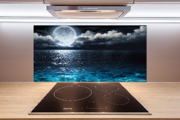 Cooker splashback full moon