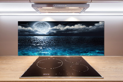 Cooker splashback full moon