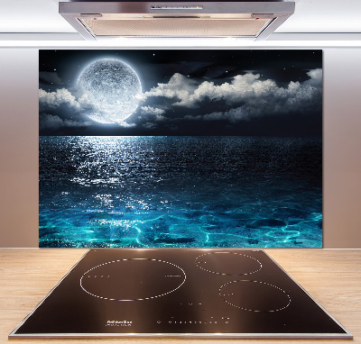 Cooker splashback full moon