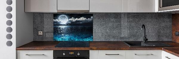 Cooker splashback full moon