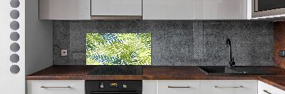 Cooker splashback Fern pattern