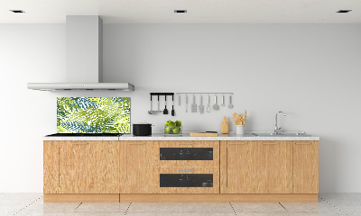 Cooker splashback Fern pattern