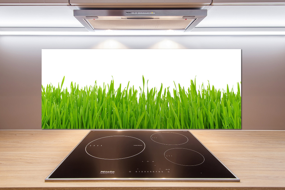 Kitchen splashback Grass