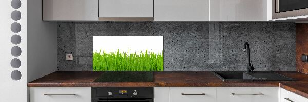 Kitchen splashback Grass