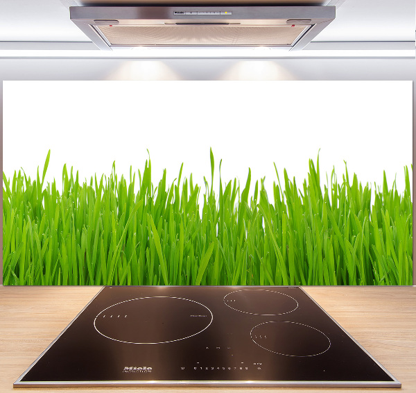 Kitchen splashback Grass