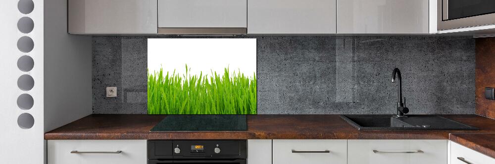 Kitchen splashback Grass