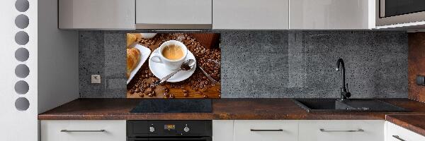 Cooker splashback Aromatic coffee