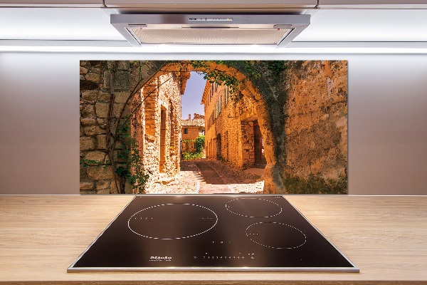 Cooker splashback Charming street