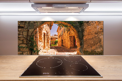 Cooker splashback Charming street