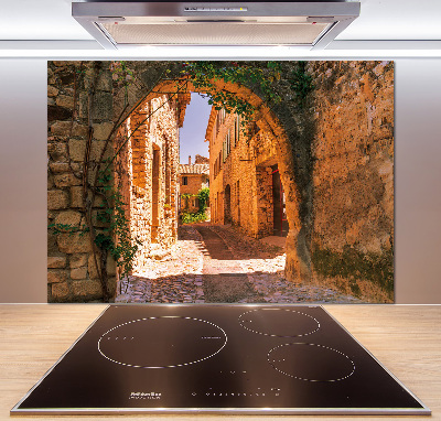 Cooker splashback Charming street