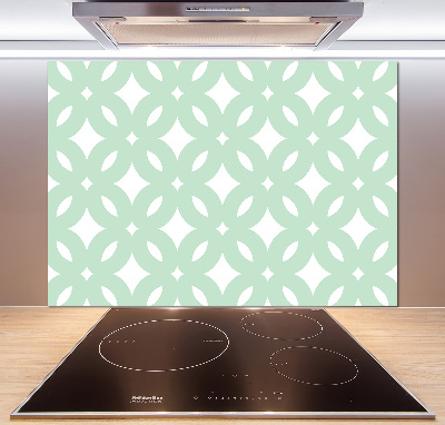 Kitchen splashback Geometric background