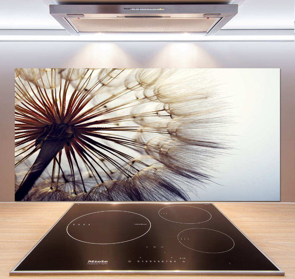 Kitchen splashback Dandelion