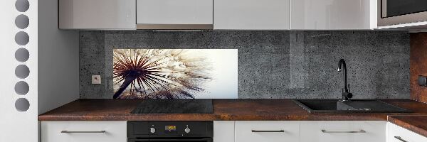 Kitchen splashback Dandelion