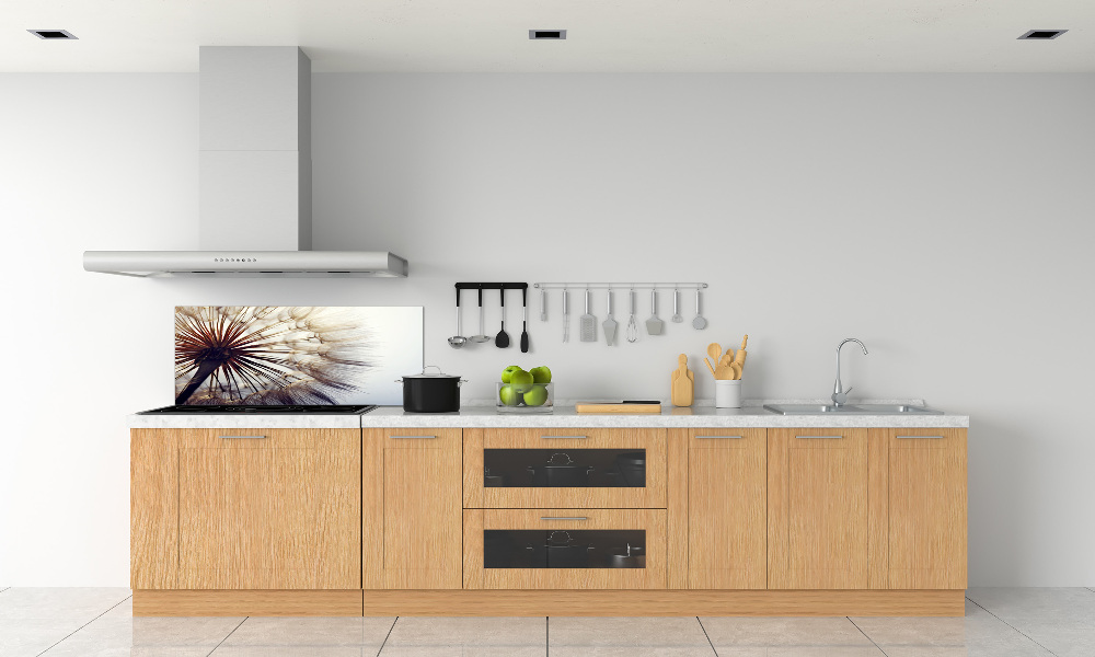 Kitchen splashback Dandelion