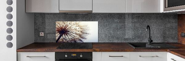 Kitchen splashback Dandelion