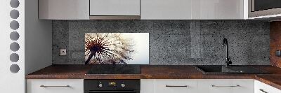 Kitchen splashback Dandelion