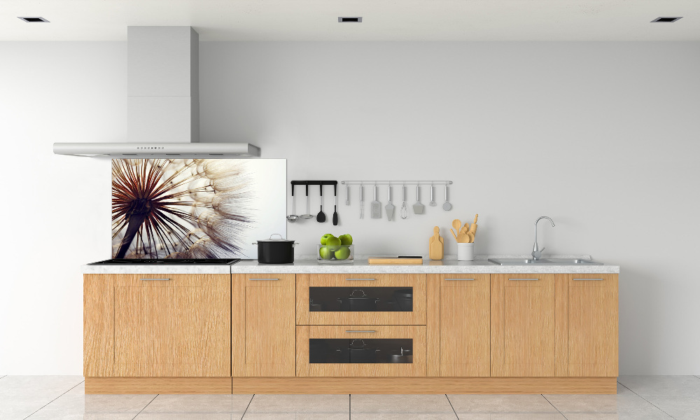 Kitchen splashback Dandelion