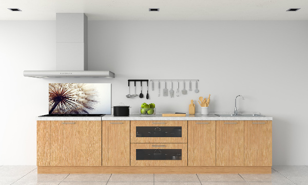 Kitchen splashback Dandelion