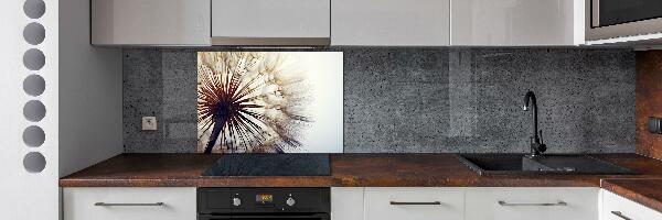 Kitchen splashback Dandelion