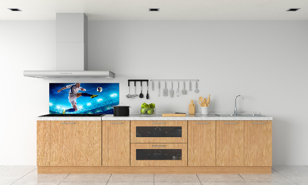 Cooker splashback Footballer