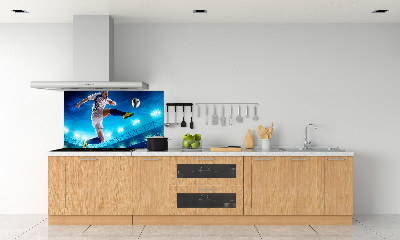 Cooker splashback Footballer