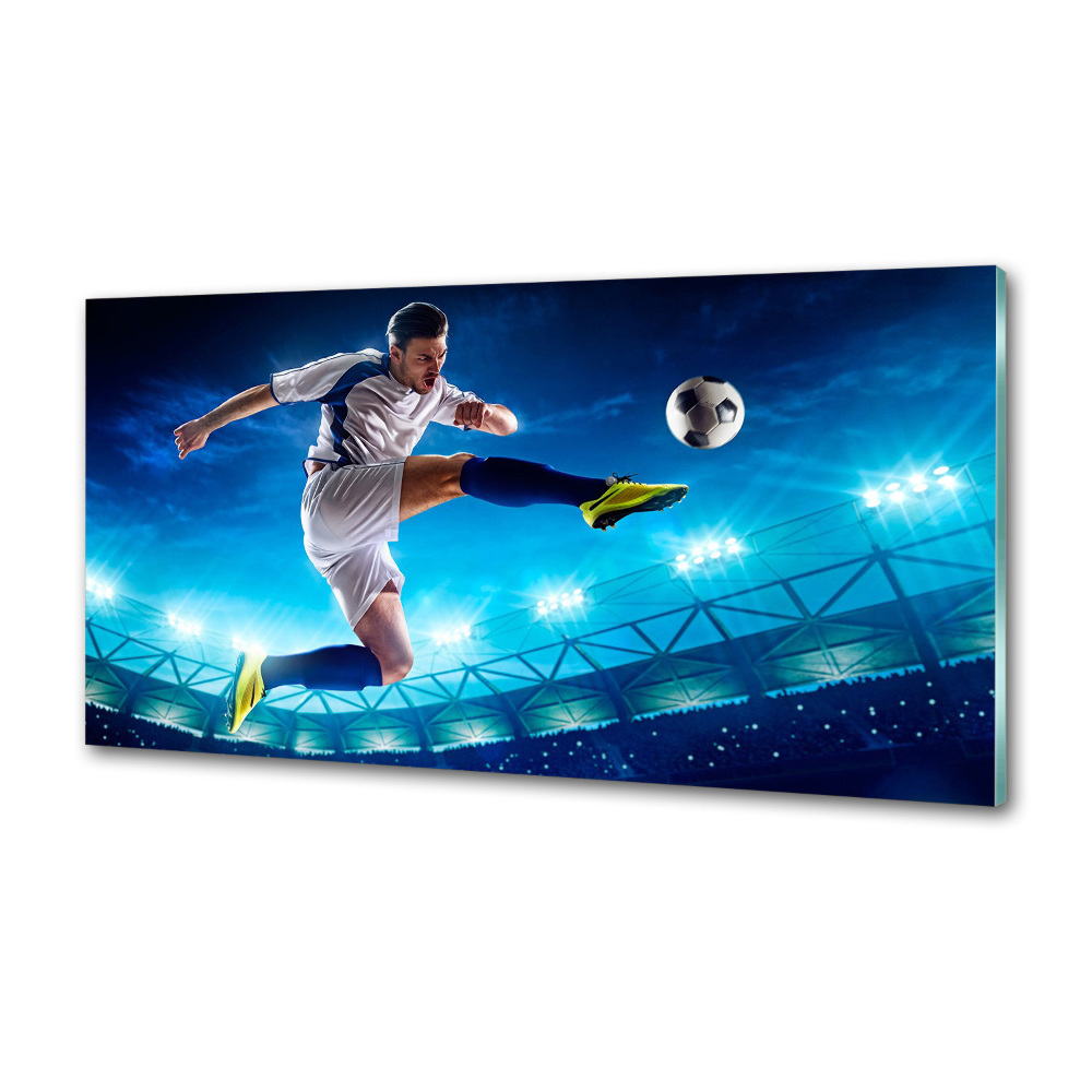 Cooker splashback Footballer