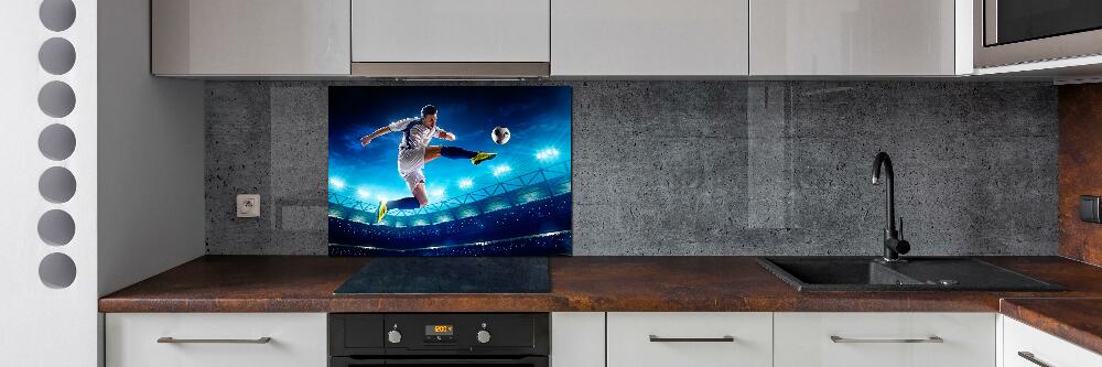 Cooker splashback Footballer