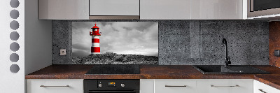 Cooker splashback Lighthouse