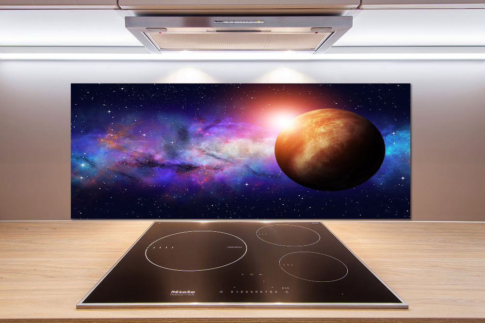 Cooker splashback Nebula